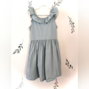 Crewcuts girl light blue dress